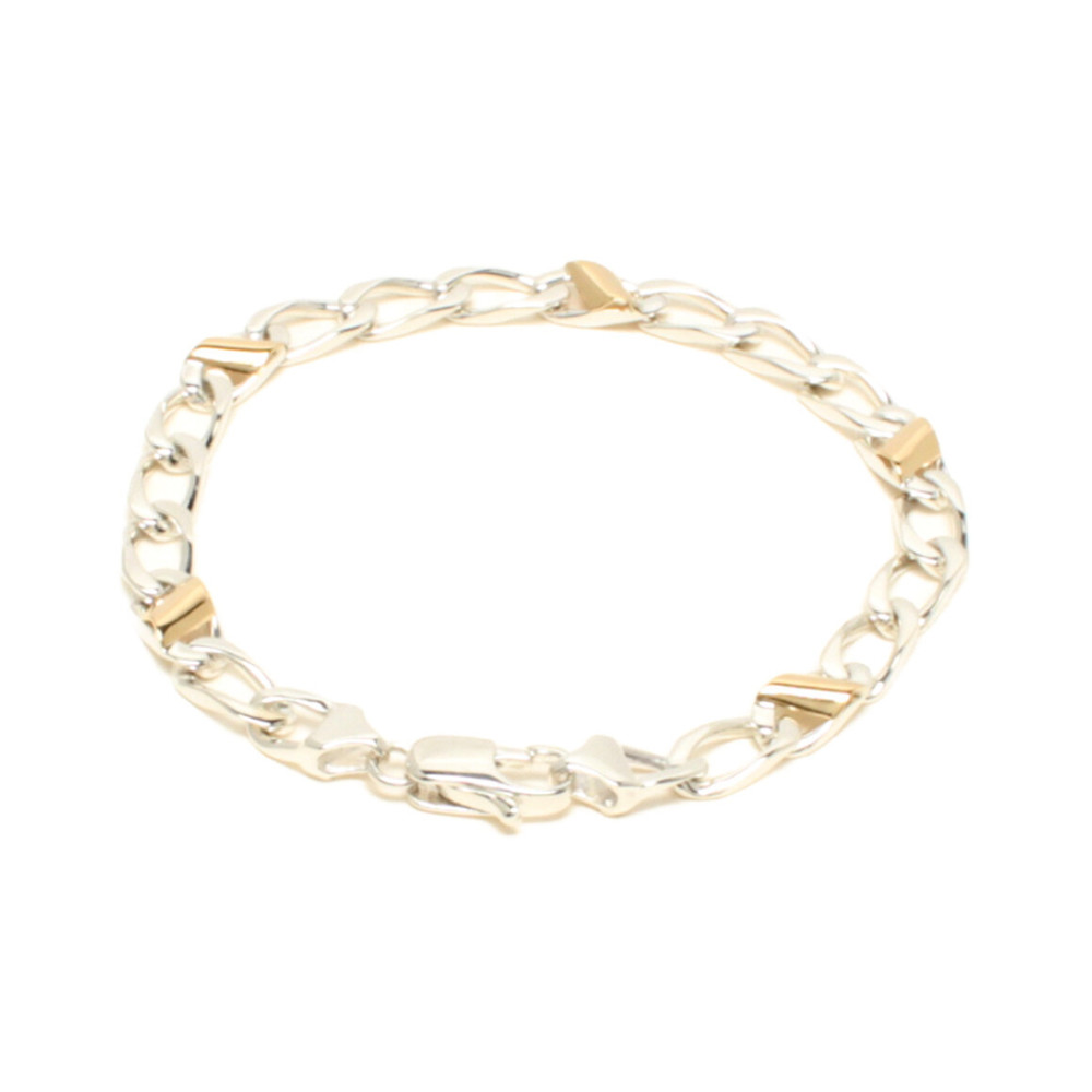 Tiffany bracelet gold Silver combination kihei cashback - Picture 2 of 6